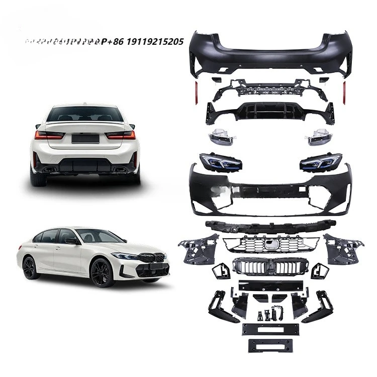 Auto Bodykit for 2019 2020 2021 G20 Upgrade to 2022+ G20 LCI M Sport Bumpers with Headlights for 3 Series G20 Conversion
Auto Bodykit for 2019 2020 2021 G20 Upgrade to 2022+ G20 LCI M Sport Bumpers with Headlights for 3 Series G20 Conversion