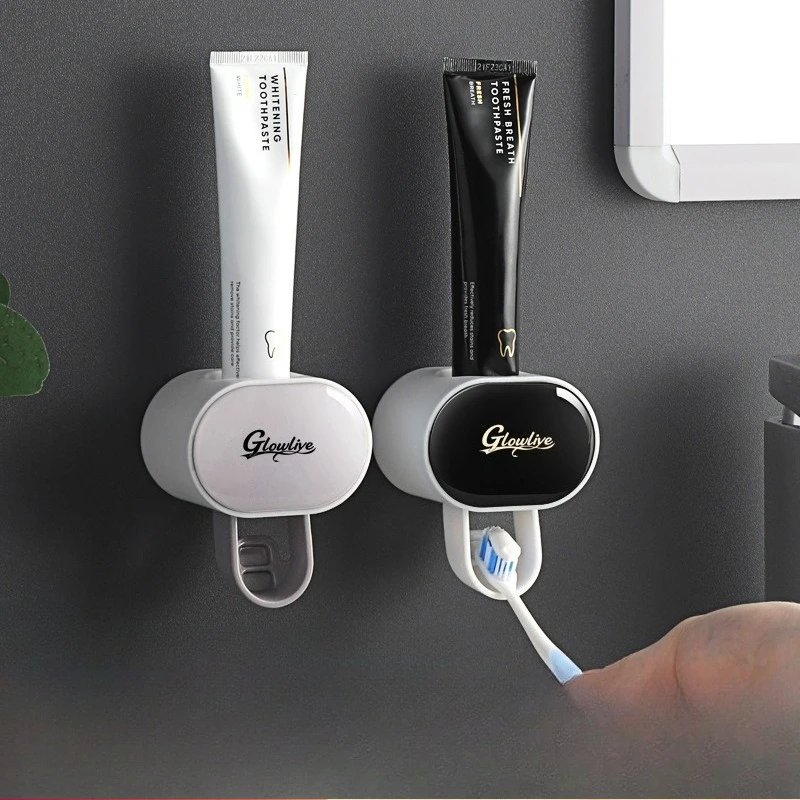 1 pcs Wall Mounted Automatic Toothpaste Squeezer and Toothbrush Holder - Convenient and Hygienic Bathroom Accessory
1 pcs Wall Mounted Automatic Toothpaste Squeezer and Toothbrush Holder - Convenient and Hygienic Bathroom Accessory