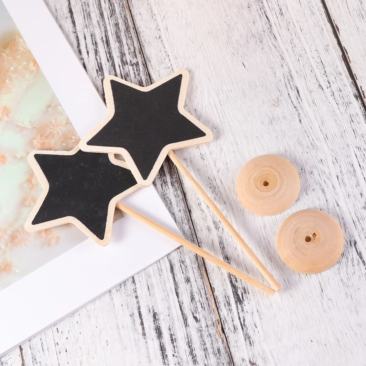 10pcs Mini Blackboard Signs Creative Chalkboards Lightweight Stand Message Boards Wedding Party Decor Buffet Table Number
10pcs Mini Blackboard Signs Creative Chalkboards Lightweight Stand Message Boards Wedding Party Decor Buffet Table Number