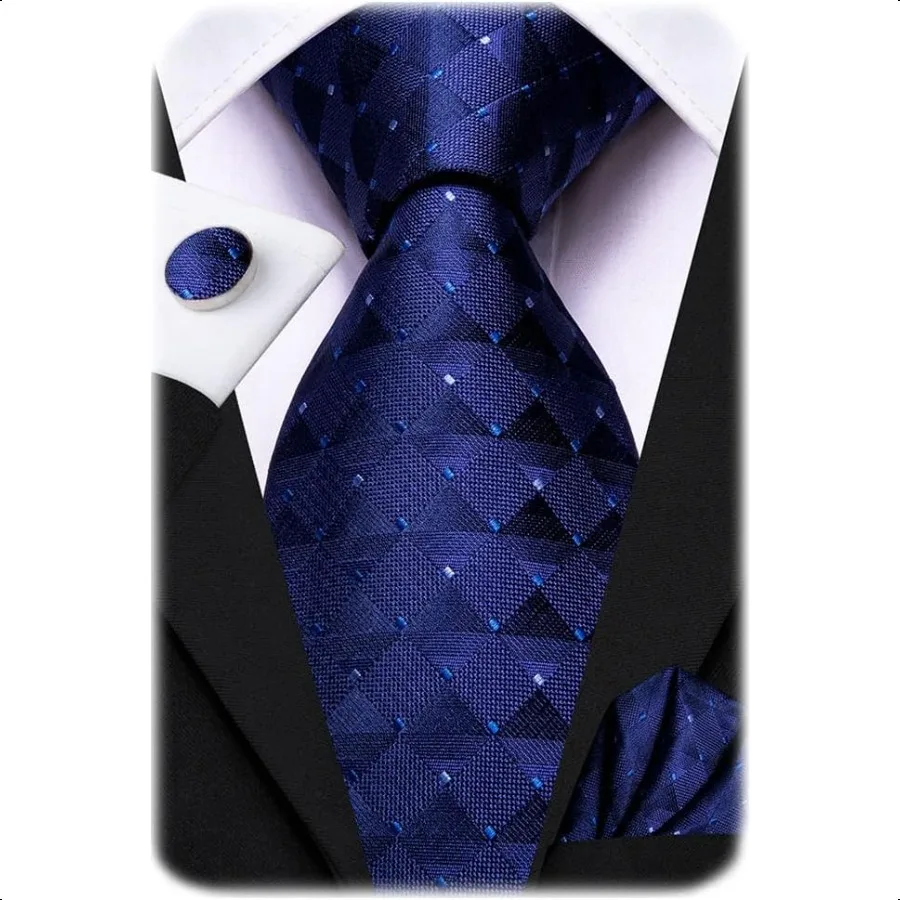 HiTie Men 63inches Tie Set Extra Long Necktie Paisley Tie Pocket Suqare Cufflinks Big and Tall Men Tie
HiTie Men 63inches Tie Set Extra Long Necktie Paisley Tie Pocket Suqare Cufflinks Big and Tall Men Tie