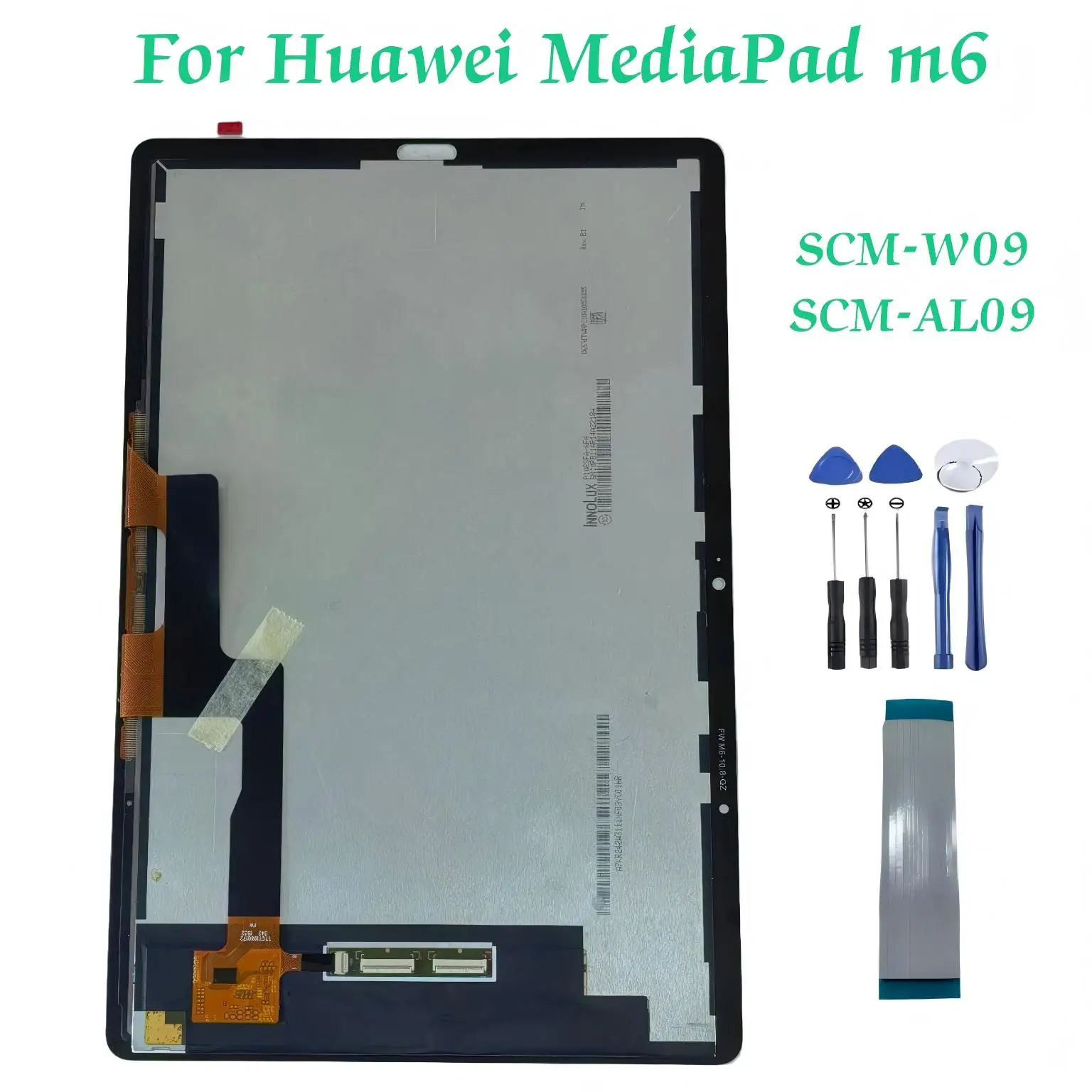 AAA For Huawei MediaPad M6 10.8 " SCM-W09 SCM-AL09 SM-W09 LCD Display Touch Screen Digitizer Glass Assembly Repair Tools
AAA For Huawei MediaPad M6 10.8 " SCM-W09 SCM-AL09 SM-W09 LCD Display Touch Screen Digitizer Glass Assembly Repair Tools