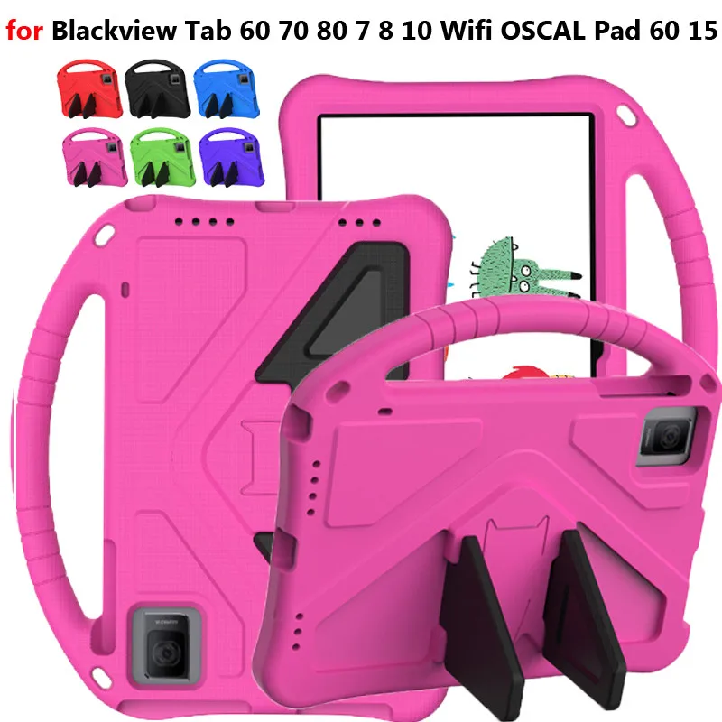 Чехол для Blackview Tab 60 70 80 7 8 10 Wi-Fi OSCAL Pad 60 15, чехол-подставка, противоударный защитный чехол из ЭВА для детского планшета 
Чехол для Blackview Tab 60 70 80 7 8 10 Wi-Fi OSCAL Pad 60 15, чехол-подставка, противоударный защитный чехол из ЭВА для детского планшета