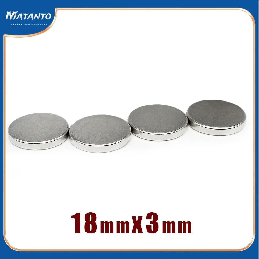 2/5/10/20/30/50PCS 18x3 mm Strong Round Magnets 18mmx3mm Rare Earth Craft Reborn Fridge 18x3mm Bulk Neodymium Magnets 18*3 N35
2/5/10/20/30/50PCS 18x3 mm Strong Round Magnets 18mmx3mm Rare Earth Craft Reborn Fridge 18x3mm Bulk Neodymium Magnets 18*3 N35