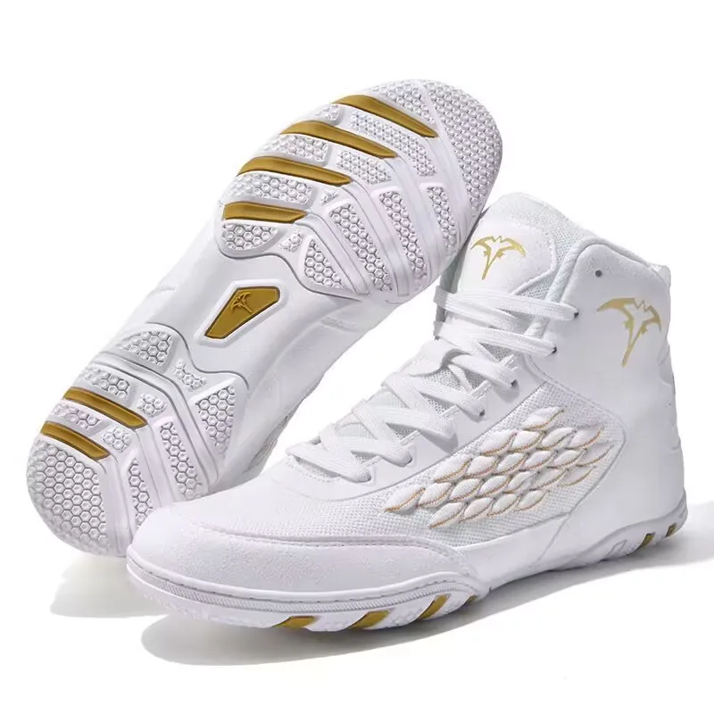 Professional Brand Wrestling Shoe Anti-Slippery Boxing Sneakers High Top Training Shoe For Men Mesh Breathable Fighting Shoe Man
Professional Brand Wrestling Shoe Anti-Slippery Boxing Sneakers High Top Training Shoe For Men Mesh Breathable Fighting Shoe Man