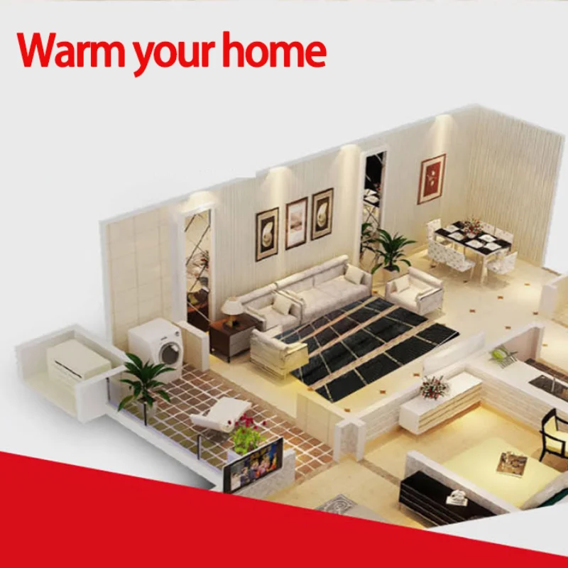 Электрическая нагревательная пленка из углеродного волокна, 220 В, ширина 50 см, инфракрасный обогреватель для пола для здорового домашнего отопления, подогрев пола, пола
Электрическая нагревательная пленка из углеродного волокна, 220 В, ширина 50 см, инфракрасный обогреватель для пола для здорового домашнего отопления, подогрев пола, пола