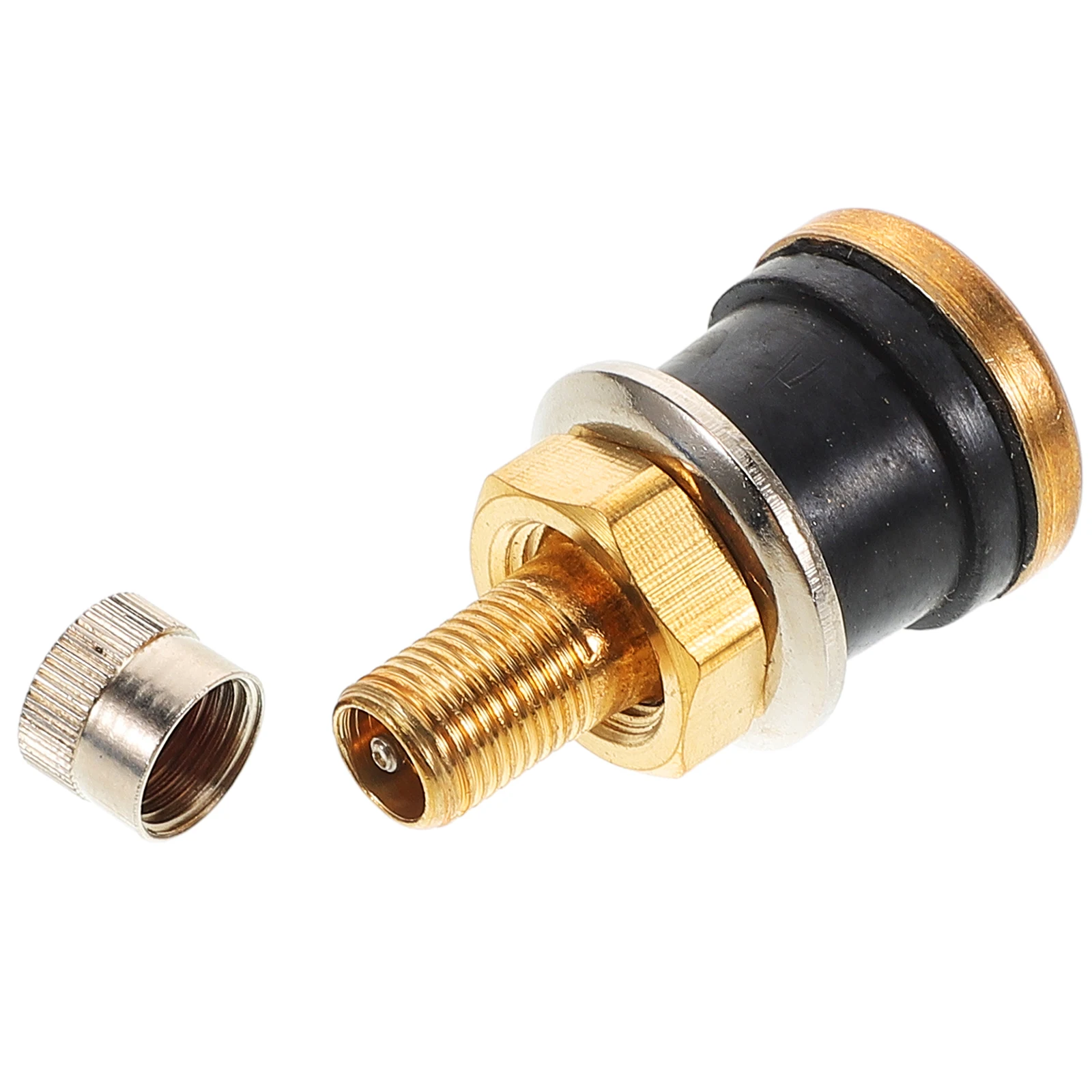Tire Valve Stems Tubeless Copper Durable Leakproof Compatible Truck Bus Heavy Duty Metal Valve Wheel Tire Accessories Repair
Tire Valve Stems Tubeless Copper Durable Leakproof Compatible Truck Bus Heavy Duty Metal Valve Wheel Tire Accessories Repair