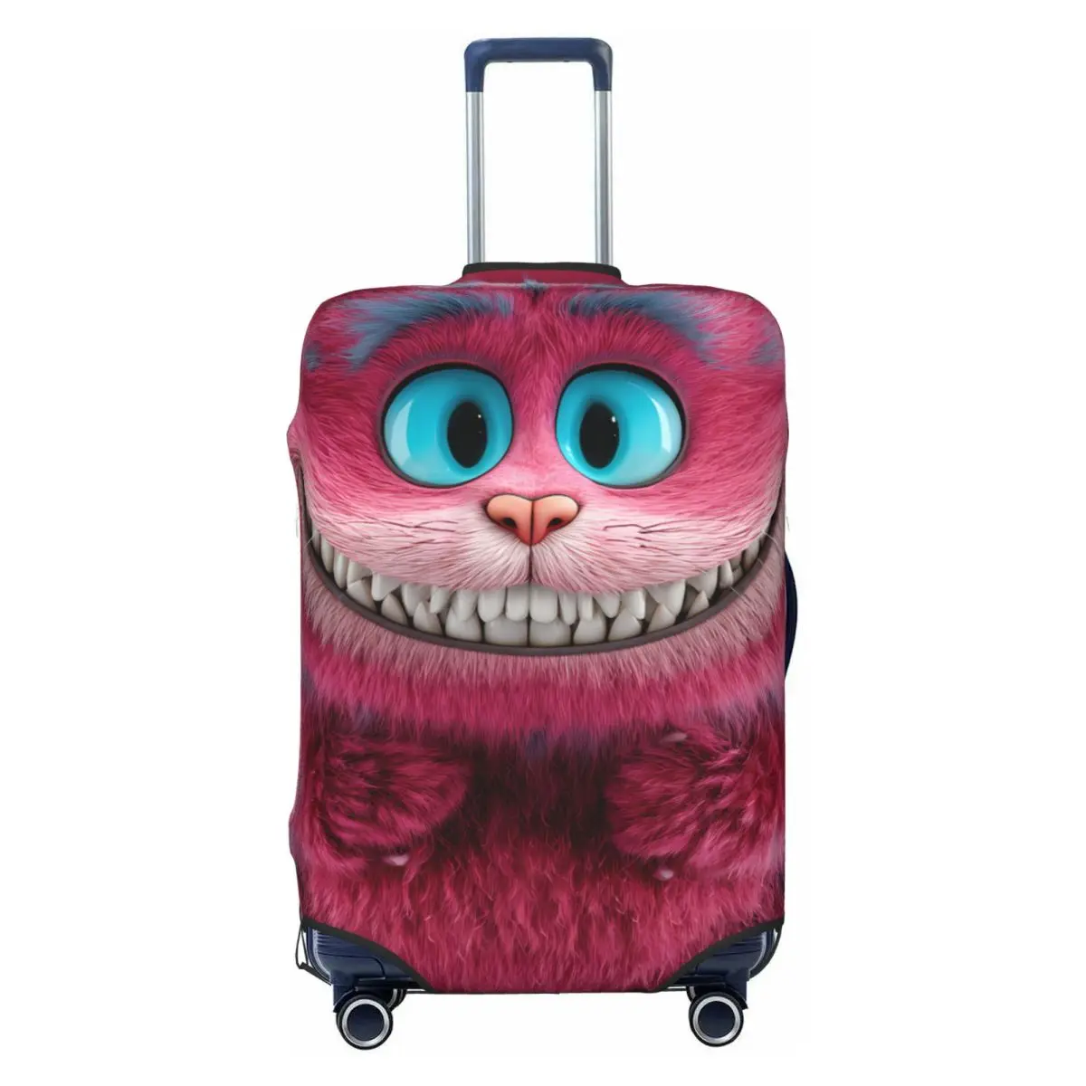 Pink Furry Cheshire Cat Luggage Cover Elastic Cartoon Travel Suitcase Protective Covers Fits 18-32 Inch
Pink Furry Cheshire Cat Luggage Cover Elastic Cartoon Travel Suitcase Protective Covers Fits 18-32 Inch