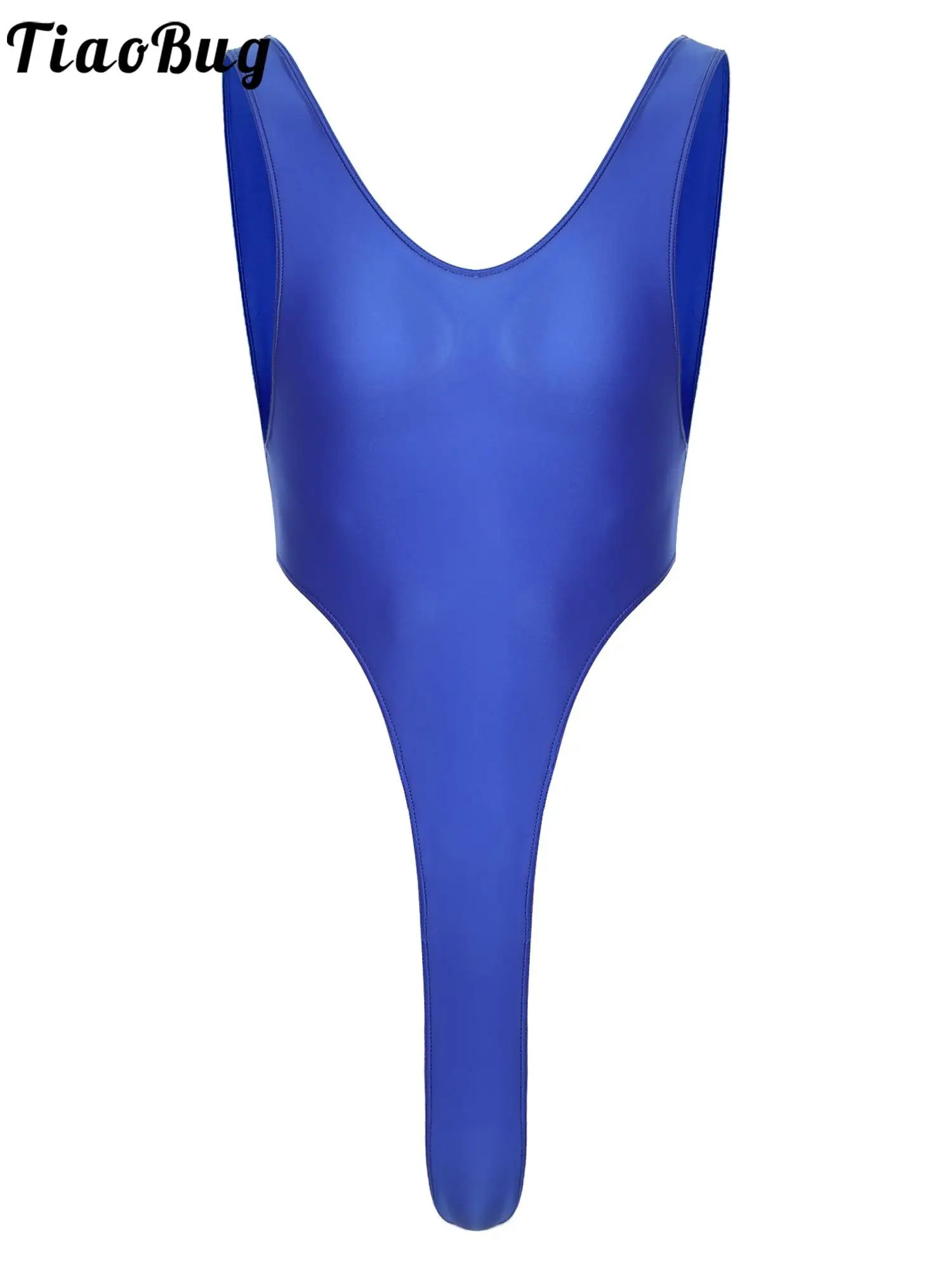 Mens Solid Color Swimsuit Glossy Backless High Cut Dance Yoga Bodysuit Round Neck Sleeveless Leotard for Valentines Day Gift
Mens Solid Color Swimsuit Glossy Backless High Cut Dance Yoga Bodysuit Round Neck Sleeveless Leotard for Valentines Day Gift