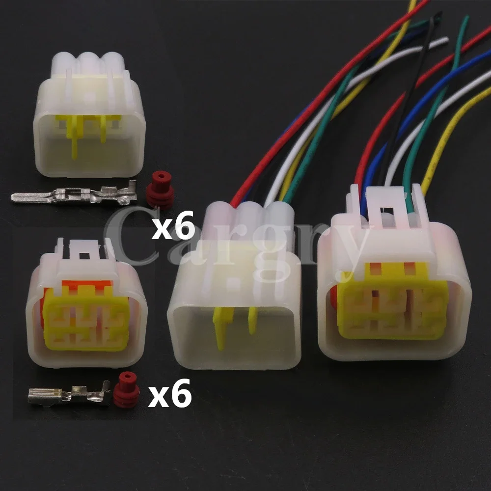 1 Set 6P FW-C-6M-B FW-C-6F-B Car Male Plug Female Socket AC Assembly Auto Parts Automobile Wire Cable Electrical Connector
1 Set 6P FW-C-6M-B FW-C-6F-B Car Male Plug Female Socket AC Assembly Auto Parts Automobile Wire Cable Electrical Connector
