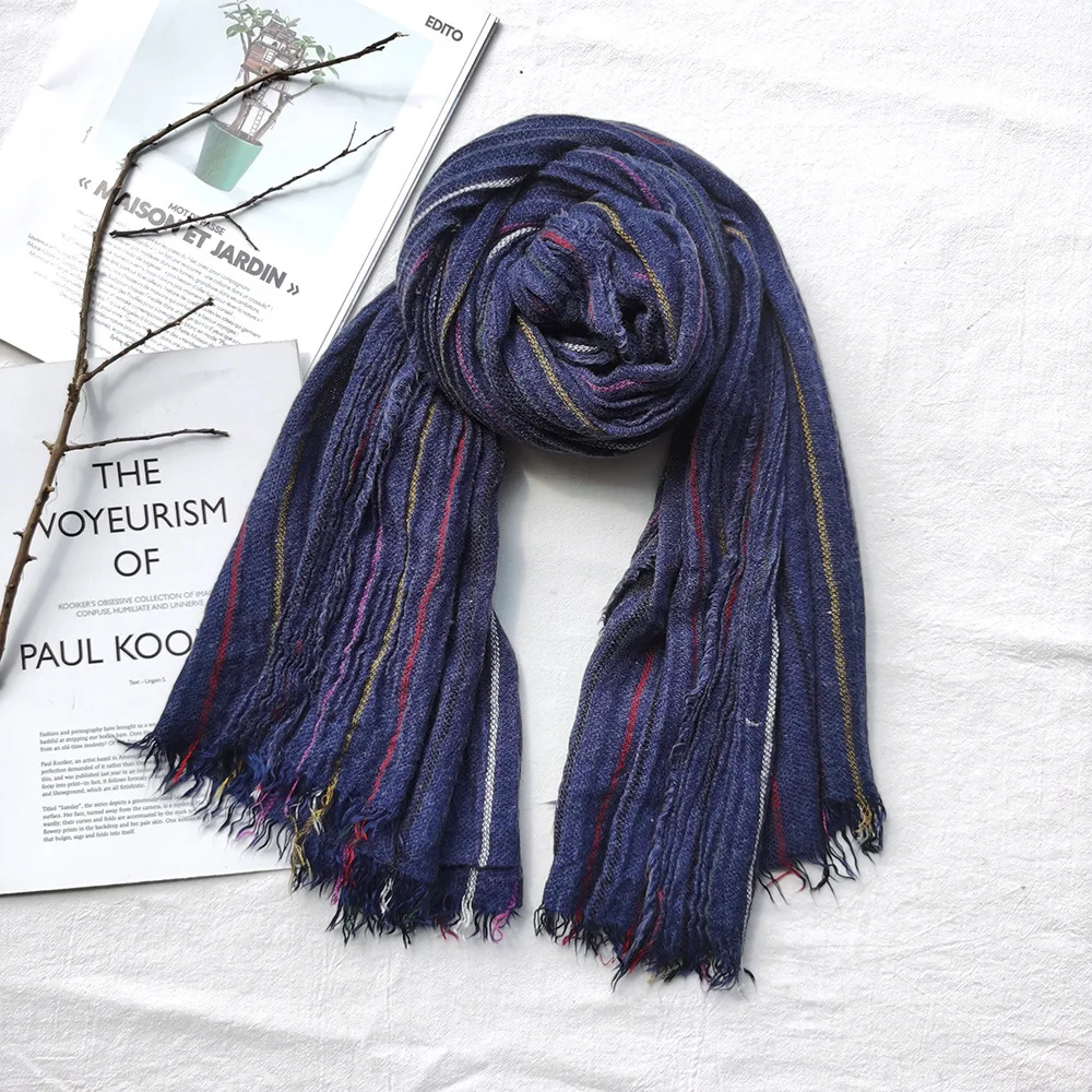 Autumn Winter Warm Wool Men Scarf Fashion Male Brand Striped Scarves Casual Pashmina Male Accessories Neckerchief Bufanda Shawl 
Autumn Winter Warm Wool Men Scarf Fashion Male Brand Striped Scarves Casual Pashmina Male Accessories Neckerchief Bufanda Shawl
