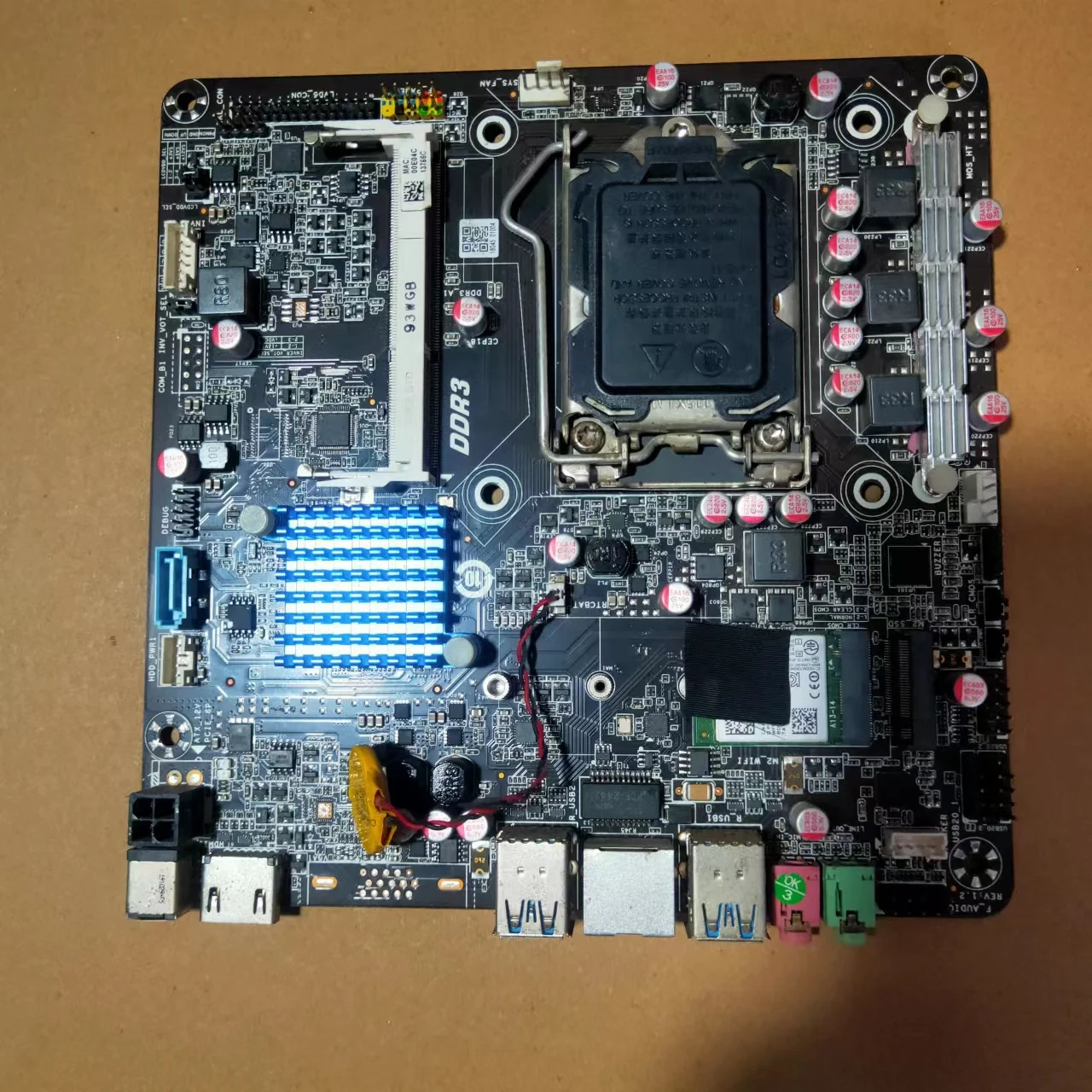 For S-TH310C Industrial Control 17 * 17 Main Board /DDR3/Gigabit Network Interface Card Integrated Machine,
For S-TH310C Industrial Control 17 * 17 Main Board /DDR3/Gigabit Network Interface Card Integrated Machine,