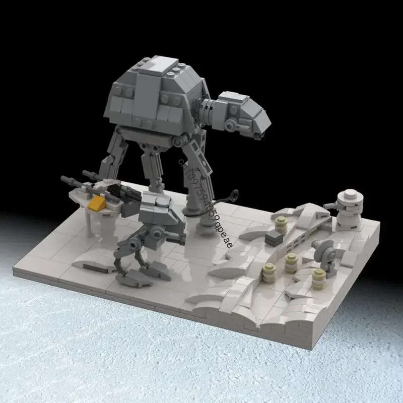 New 451Pcs Famous Star Battle Movie Moc Small Model Space of Hoth Custom Puzzle Diy Creative Ideas Kid Toy Birthday Gifts
New 451Pcs Famous Star Battle Movie Moc Small Model Space of Hoth Custom Puzzle Diy Creative Ideas Kid Toy Birthday Gifts