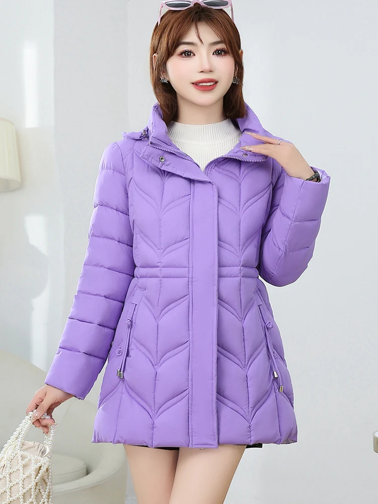 Ankela Women's Thiened Slimming Winter Cotton Jaet Warm Fluffy Coat Long Sve Zipper Closure Casual Simple Sle
Ankela Women's Thiened Slimming Winter Cotton Jaet Warm Fluffy Coat Long Sve Zipper Closure Casual Simple Sle
