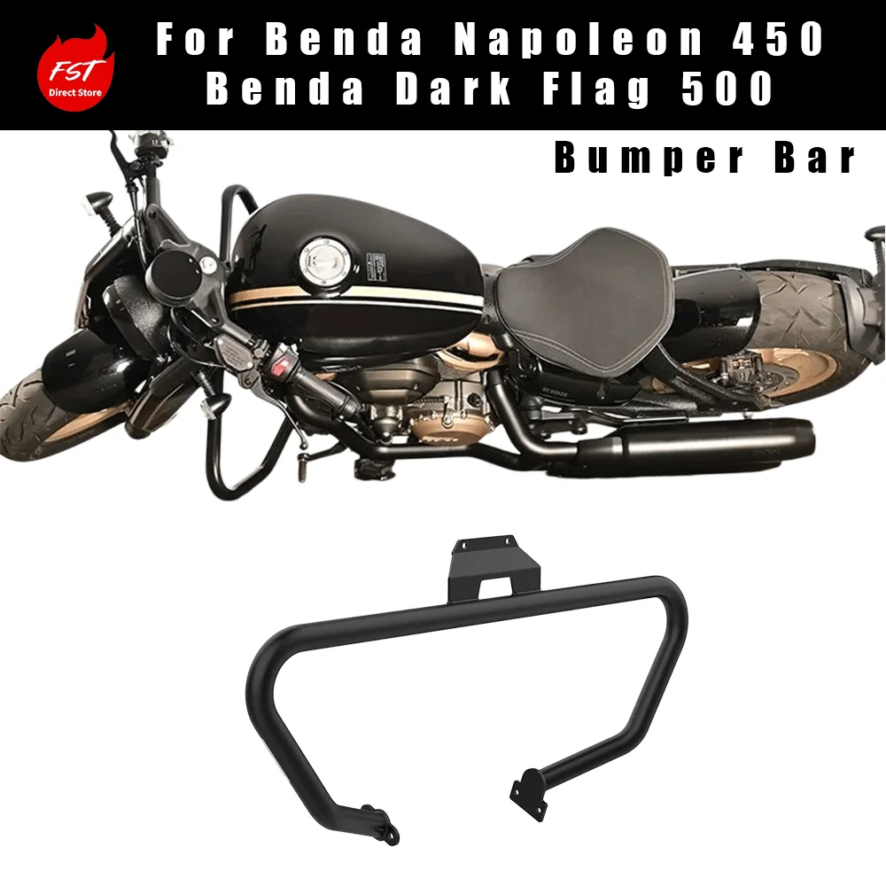 Fits Benda Napoleon 450 & Black Flag 500, Crash Bars, Rear Rack & Backrest, Motorcycle Aftermarket Parts
Fits Benda Napoleon 450 & Black Flag 500, Crash Bars, Rear Rack & Backrest, Motorcycle Aftermarket Parts