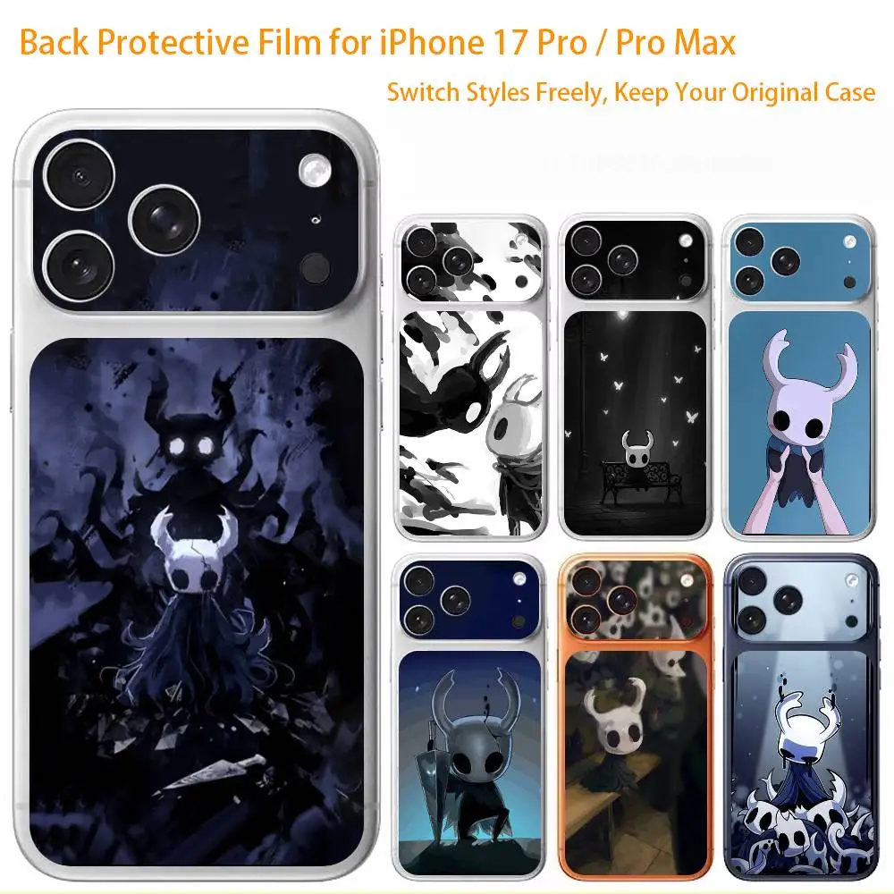 Game H-Hollow K-Knight Premium Skin Wrap for iPhone 17 Pro/Max, Back Frame Camera Protective Decal (Not Case)
Game H-Hollow K-Knight Premium Skin Wrap for iPhone 17 Pro/Max, Back Frame Camera Protective Decal (Not Case)