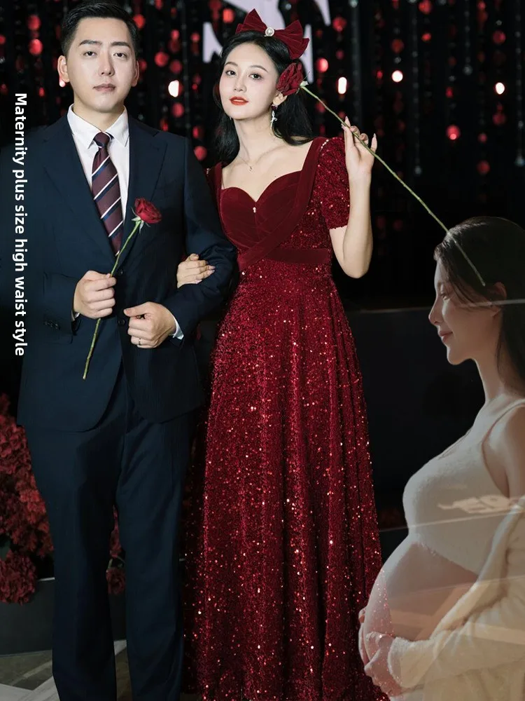 Вечернее платье Materni, сверкающее красное, для свадебной церемонии, роскошное, с завышенной талией, А-силуэт, из полиэстера
Вечернее платье Materni, сверкающее красное, для свадебной церемонии, роскошное, с завышенной талией, А-силуэт, из полиэстера