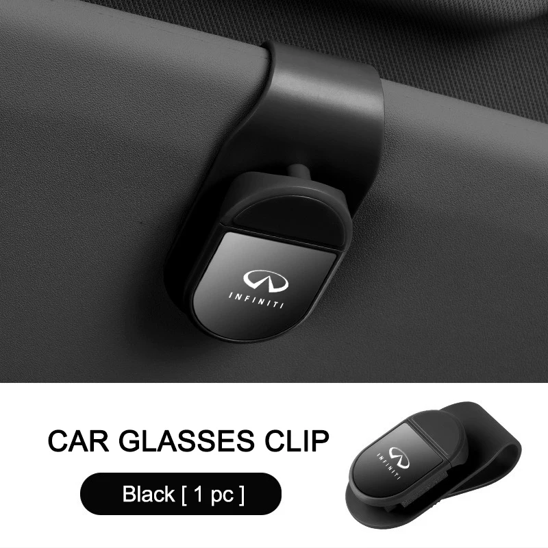 For Infiniti Q50 FX35 Q30 G37 Q70 QX70 G35 Q60 QX50 QX60 Car Sun Visor Mount Glasses Clip Storage Eyeglasses Case Accessory
For Infiniti Q50 FX35 Q30 G37 Q70 QX70 G35 Q60 QX50 QX60 Car Sun Visor Mount Glasses Clip Storage Eyeglasses Case Accessory