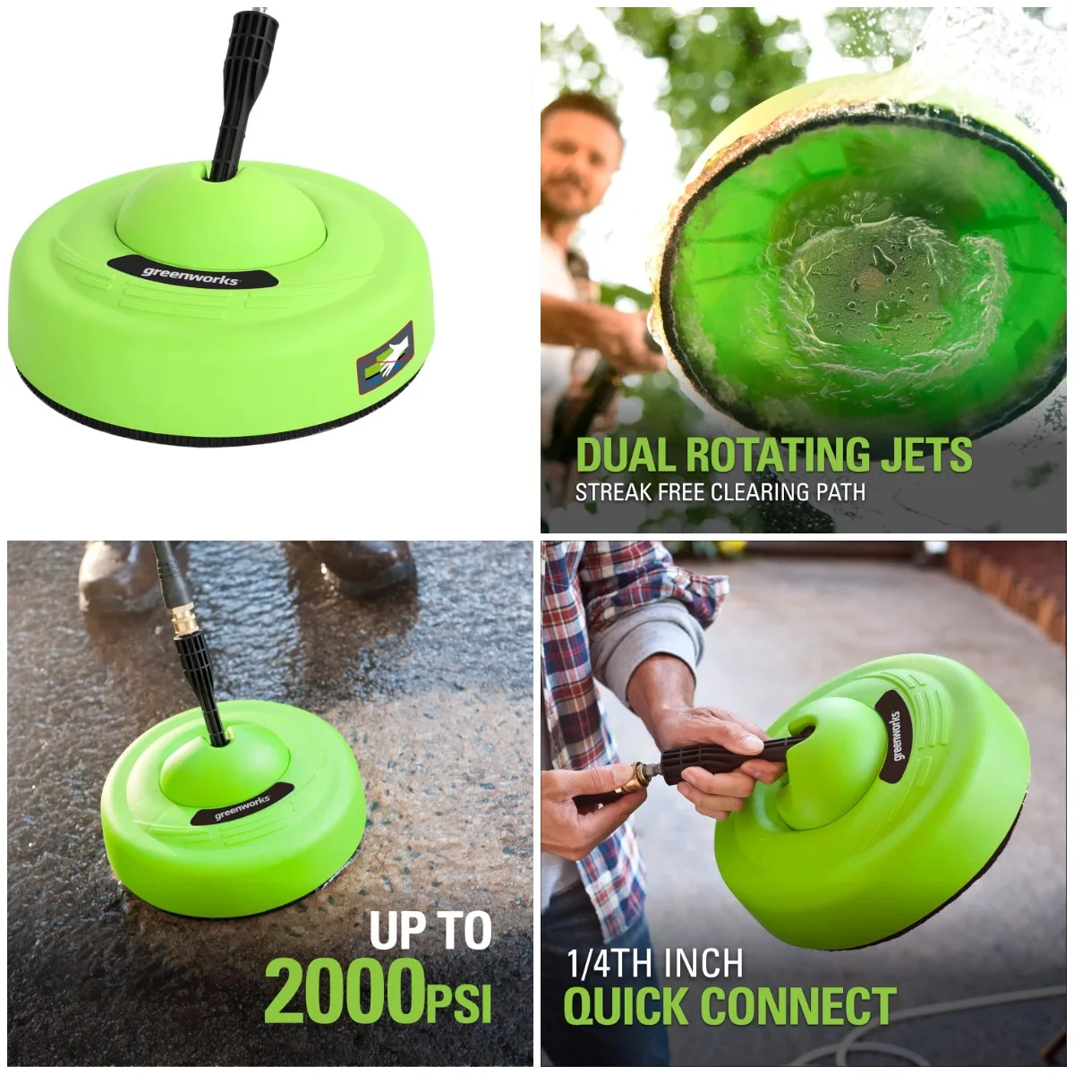 11' Surface Cleaner Universal Pressure Washer Attachment
11' Surface Cleaner Universal Pressure Washer Attachment