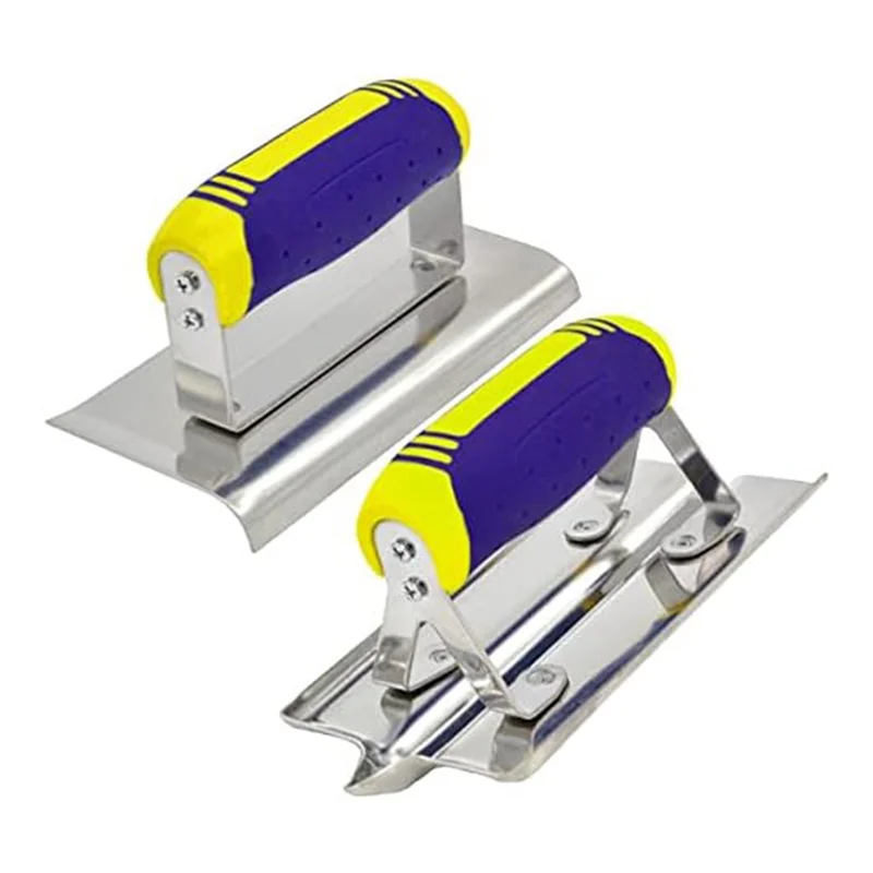 A34R Stainless Steel Concrete Hand Edger and Groover Tools Set Plaster Stucco Cement Finishing Kit
A34R Stainless Steel Concrete Hand Edger and Groover Tools Set Plaster Stucco Cement Finishing Kit