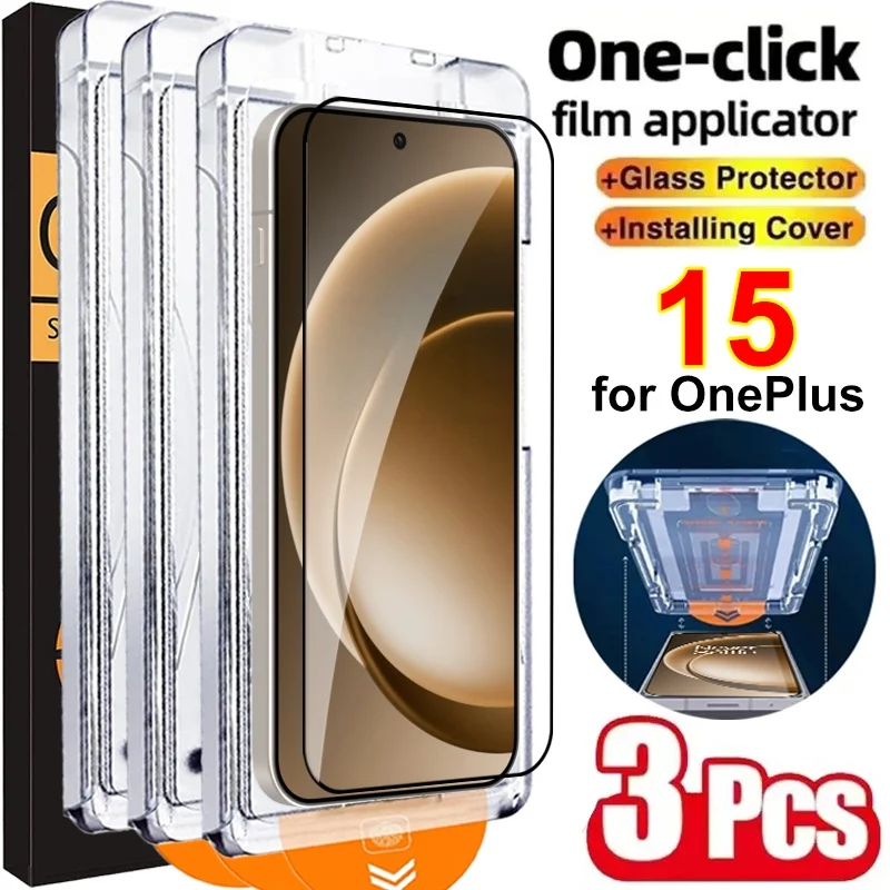 For OnePlus 15 Screen Protector Dust Free Film with Easy Installation Tool for OnePlus15 1+15 ONEPLUS15 Tempered Glass Films
For OnePlus 15 Screen Protector Dust Free Film with Easy Installation Tool for OnePlus15 1+15 ONEPLUS15 Tempered Glass Films