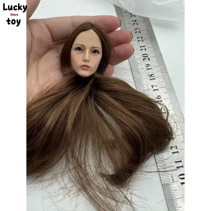 1/6 Scale Female Head Sculpt Long Hair Rotatable Eye Head Carving for 12inch Soldier Action Figures Ph Tbl Jiaou Body
1/6 Scale Female Head Sculpt Long Hair Rotatable Eye Head Carving for 12inch Soldier Action Figures Ph Tbl Jiaou Body
