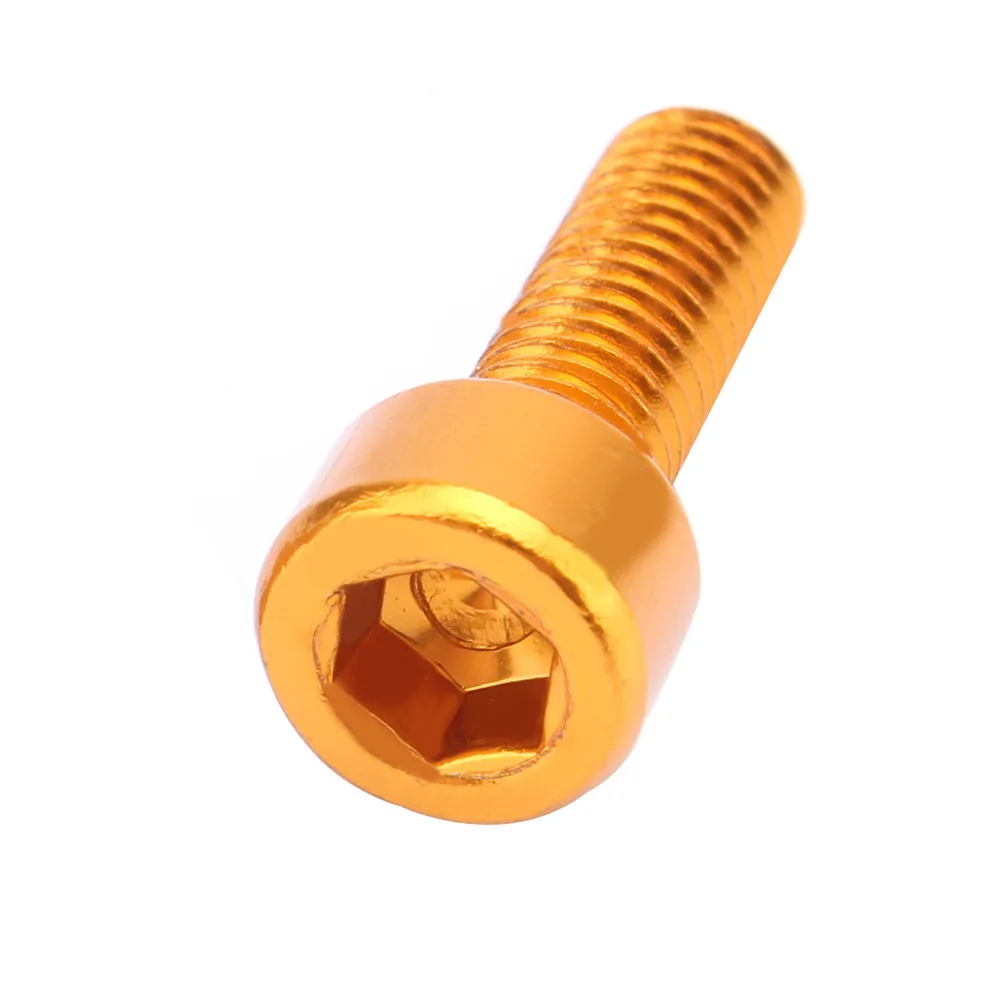 2PCS M5*15MM Aluminum Alloy Screw Kettle Frame Screw Road Folding Handle Riser Screw(Golden)
2PCS M5*15MM Aluminum Alloy Screw Kettle Frame Screw Road Folding Handle Riser Screw(Golden)