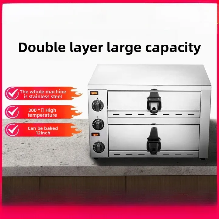 Pizza Oven Commercial Thickened Electric Oven Bread Cake Oven Baking Special Machine High Temperature Quick Baking
Pizza Oven Commercial Thickened Electric Oven Bread Cake Oven Baking Special Machine High Temperature Quick Baking