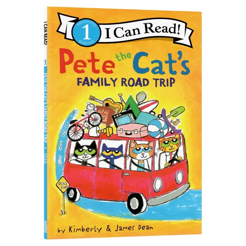 Pete the Cat’s Family Road Trip (I Can Read Level 1), Children's aged 4 5 6 7 8 English book, Picture Books 9780062868381
Pete the Cat’s Family Road Trip (I Can Read Level 1), Children's aged 4 5 6 7 8 English book, Picture Books 9780062868381