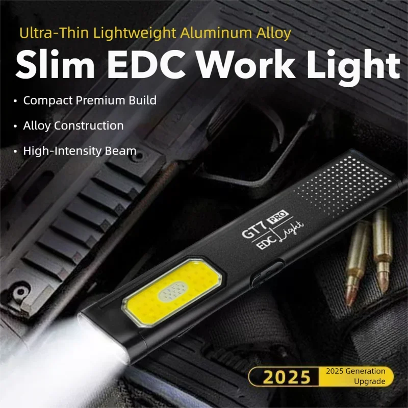 Мини-магнитная рабочая лампа, 5 режимов освещения, регулируемый фокус, зарядка через USB C, цифровой дисплей, вес 37 г, уличный походный ремонт автомобиля
Мини-магнитная рабочая лампа, 5 режимов освещения, регулируемый фокус, зарядка через USB C, цифровой дисплей, вес 37 г, уличный походный ремонт автомобиля