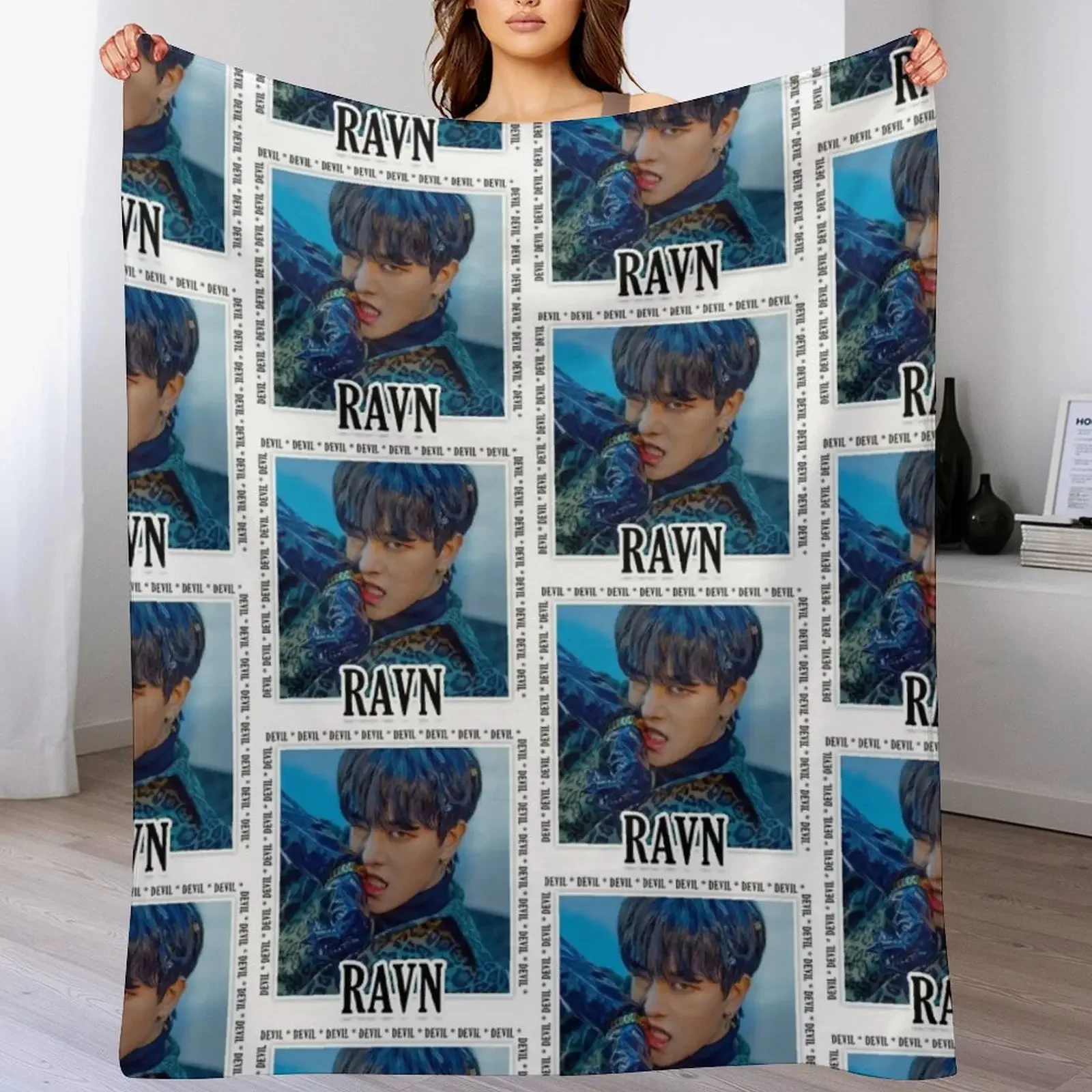 Oneus - Ravn Throw Blanket Personalized Gift valentine gift ideas Fashion Sofas Thermals For Travel Blankets
Oneus - Ravn Throw Blanket Personalized Gift valentine gift ideas Fashion Sofas Thermals For Travel Blankets