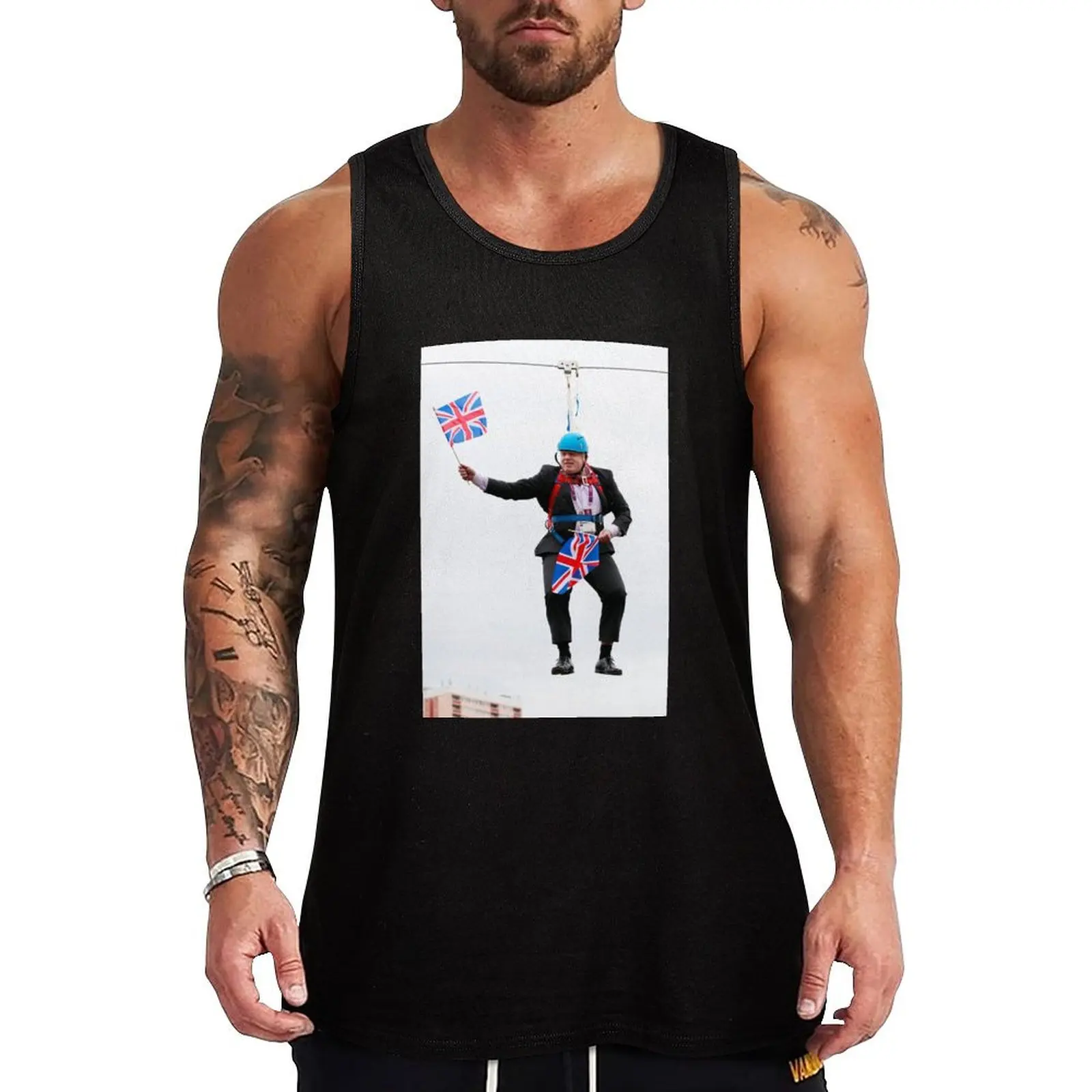 Boris Johnson - Zip Wire 2 Tank Top men clothings training weight vest bodybuilding t shirt sleeveless gym shirt man fitness
Boris Johnson - Zip Wire 2 Tank Top men clothings training weight vest bodybuilding t shirt sleeveless gym shirt man fitness