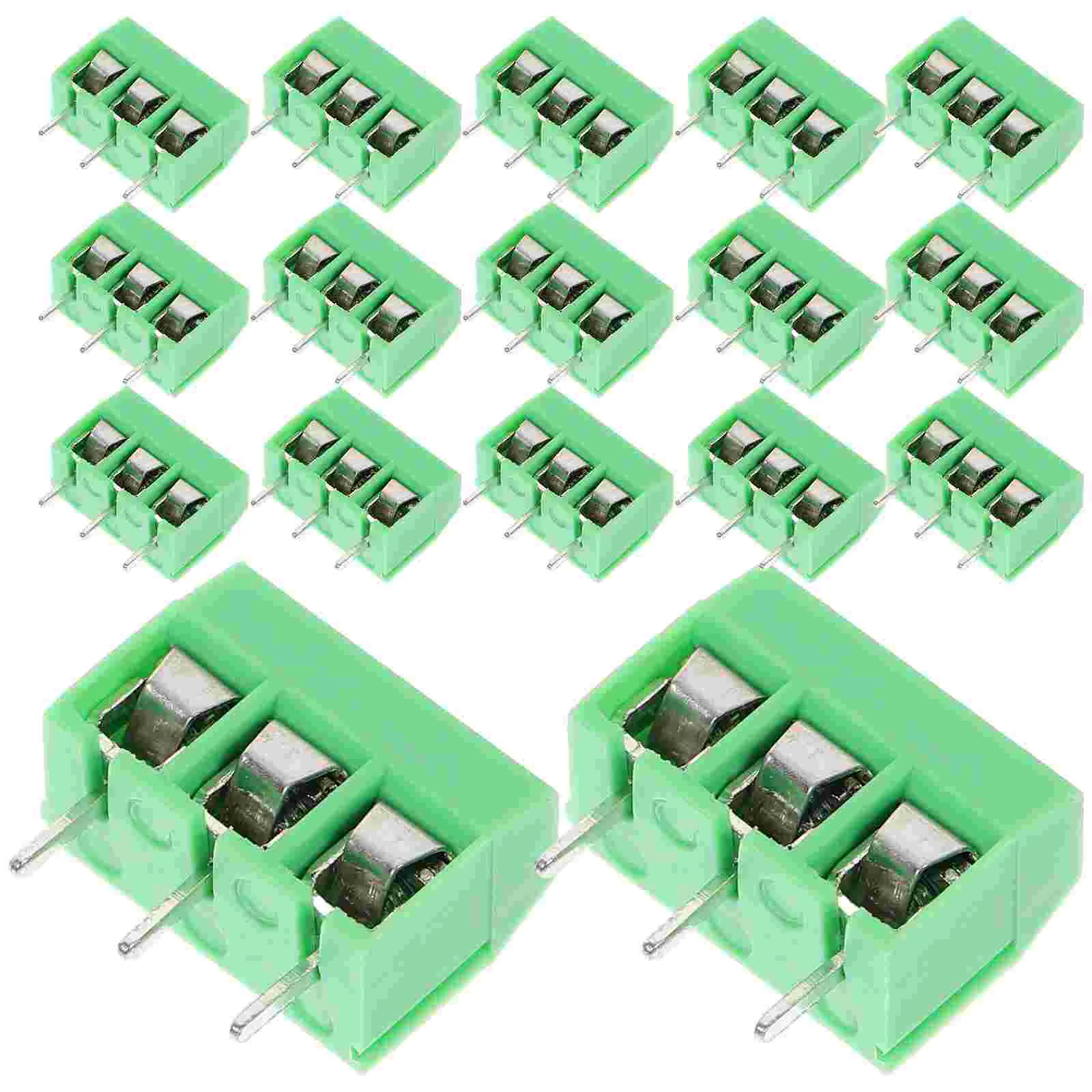 50 Pcs Wire Organizers for Cords Terminals 3 Pin Connector Circuit Board Dark Green
50 Pcs Wire Organizers for Cords Terminals 3 Pin Connector Circuit Board Dark Green