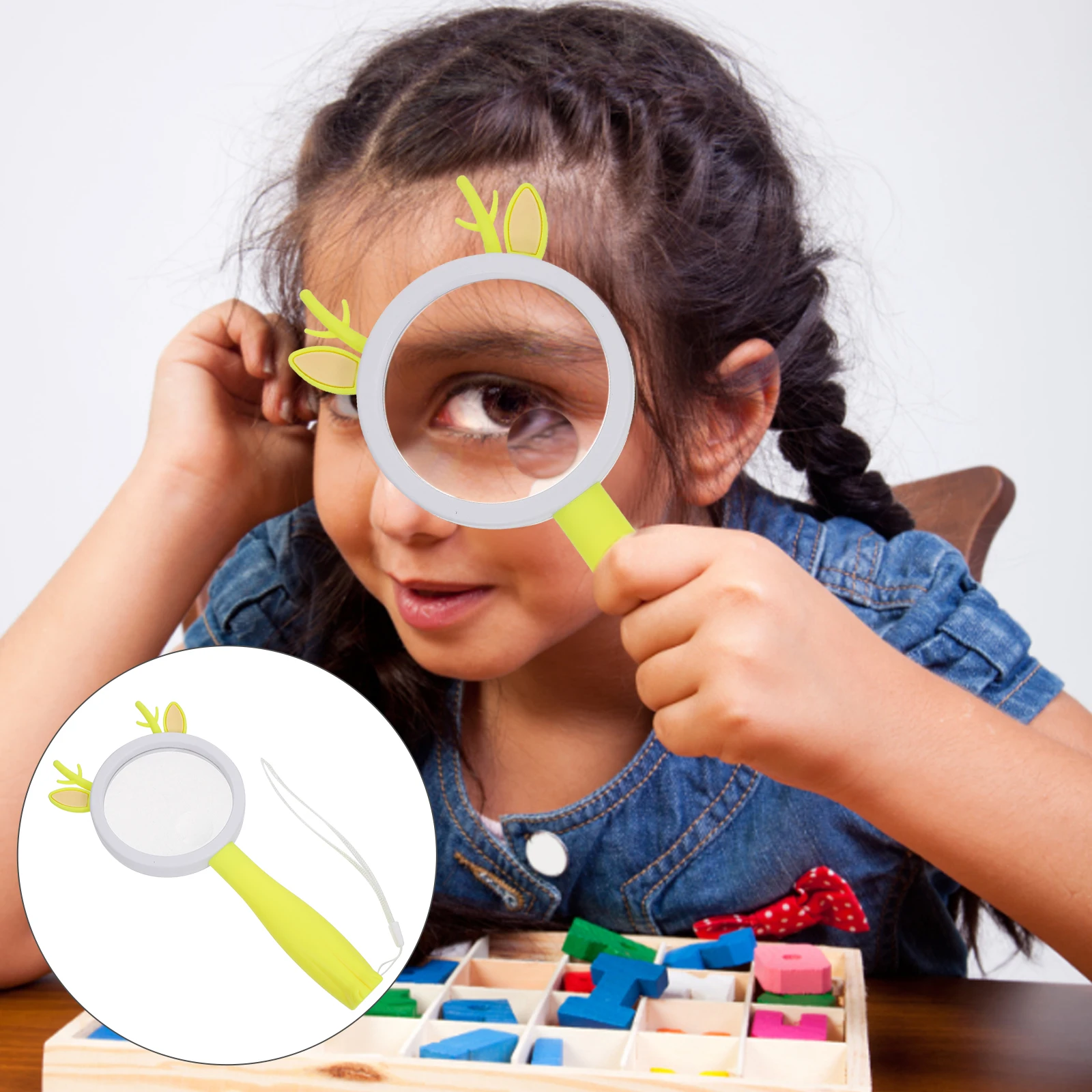 Animal Magnifying Glass Toys Kids Science Experiment Handheld Magnifiers Small Lens for Acrylic Optical Children Scientific
Animal Magnifying Glass Toys Kids Science Experiment Handheld Magnifiers Small Lens for Acrylic Optical Children Scientific