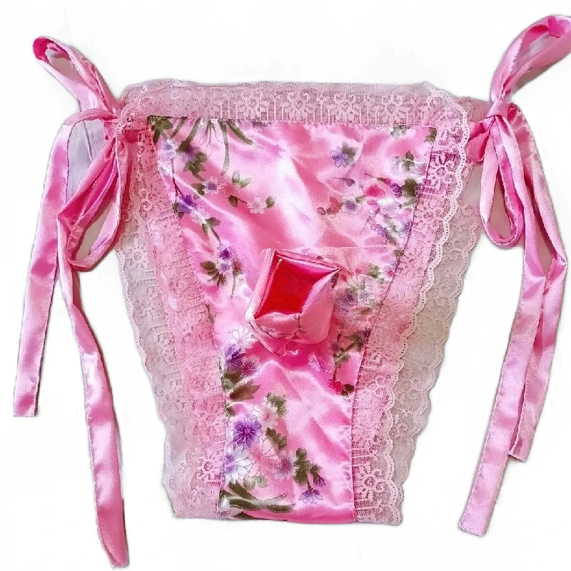 Fetish Men's Silky Floral Lace Briefs Private Party Bondage Sexy Costume Panty Handmake FKK underwear Live Show Dance Costumes
Fetish Men's Silky Floral Lace Briefs Private Party Bondage Sexy Costume Panty Handmake FKK underwear Live Show Dance Costumes