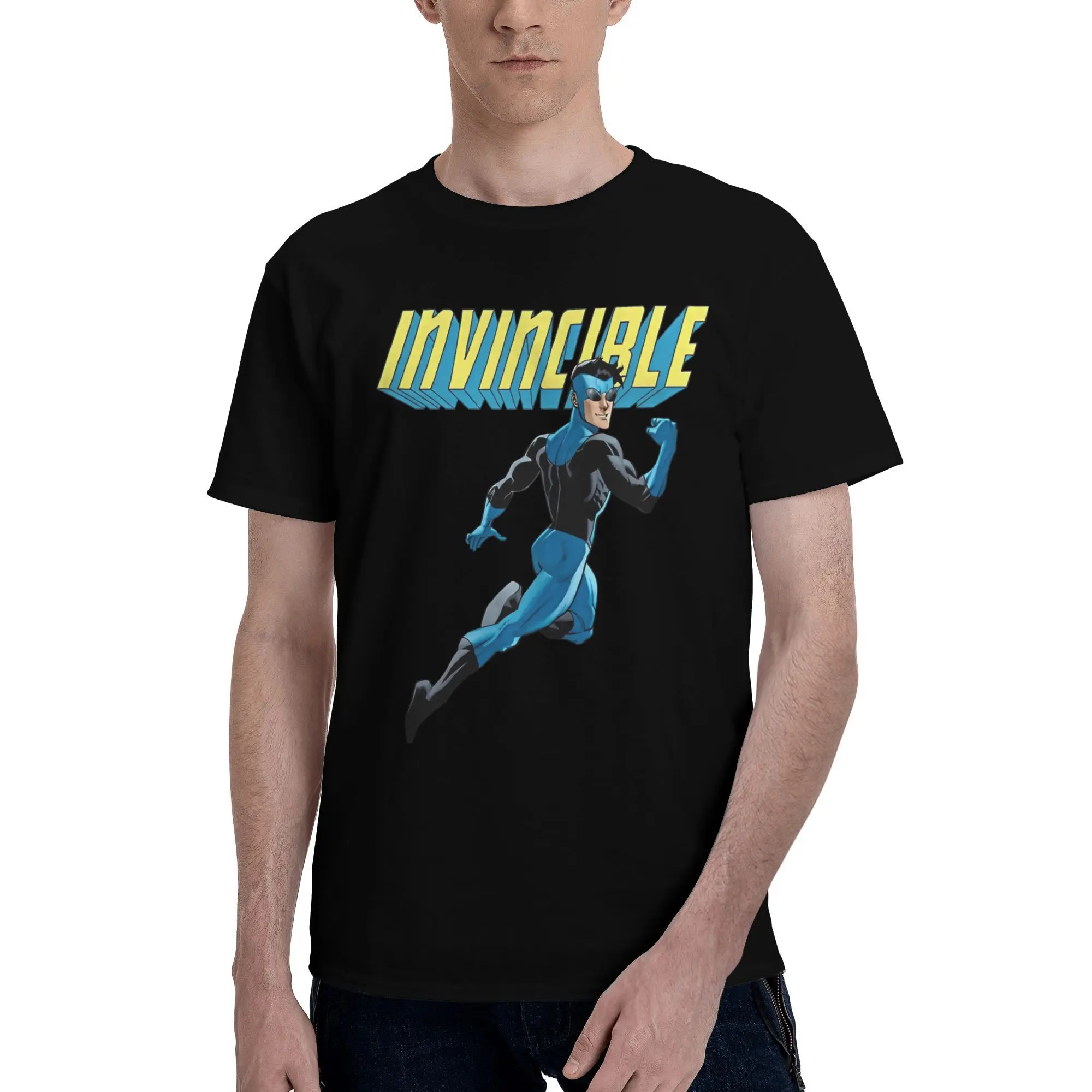 Streetwear T-Shirt Beach Invincible Teenage Fashion T Shirts 100% Cotton Tshirt for Man Y2K Basic Design Short Sleeve Tees
Streetwear T-Shirt Beach Invincible Teenage Fashion T Shirts 100% Cotton Tshirt for Man Y2K Basic Design Short Sleeve Tees