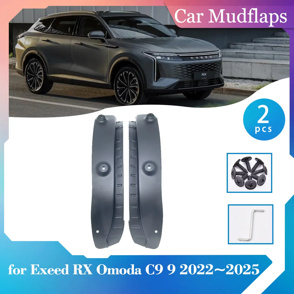 Автомобильные брызговики для Exeed RX Omoda C9 9 2022 ~ 2025 2023, внутренние брызговики заднего колеса, брызговики на крыло, часть аксессуаров
Автомобильные брызговики для Exeed RX Omoda C9 9 2022 ~ 2025 2023, внутренние брызговики заднего колеса, брызговики на крыло, часть аксессуаров