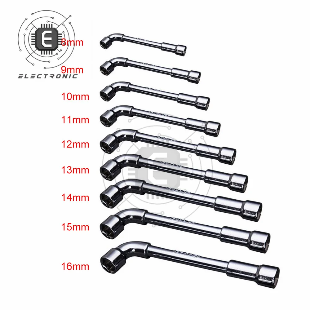 8/9/10/11/12/13/14/15/16mm L Type Pipe Perforation Elbow Wrench Double Head Outer Hexagon Sleeves Wrench for Remove Fix
8/9/10/11/12/13/14/15/16mm L Type Pipe Perforation Elbow Wrench Double Head Outer Hexagon Sleeves Wrench for Remove Fix