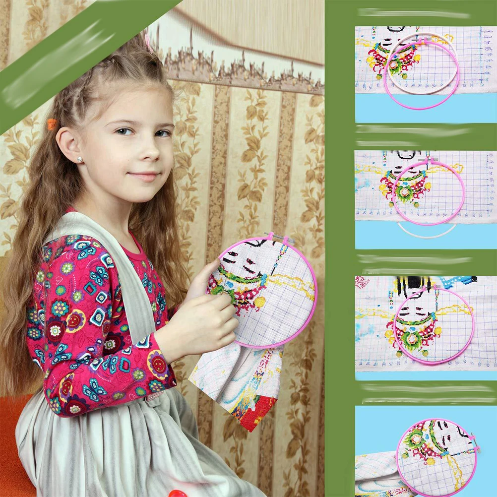 Embroidery Hoop DIY Embroidery Hoop DIY Embroidery Circle Cross Stitch Circle DIY plastic Ring
Embroidery Hoop DIY Embroidery Hoop DIY Embroidery Circle Cross Stitch Circle DIY plastic Ring