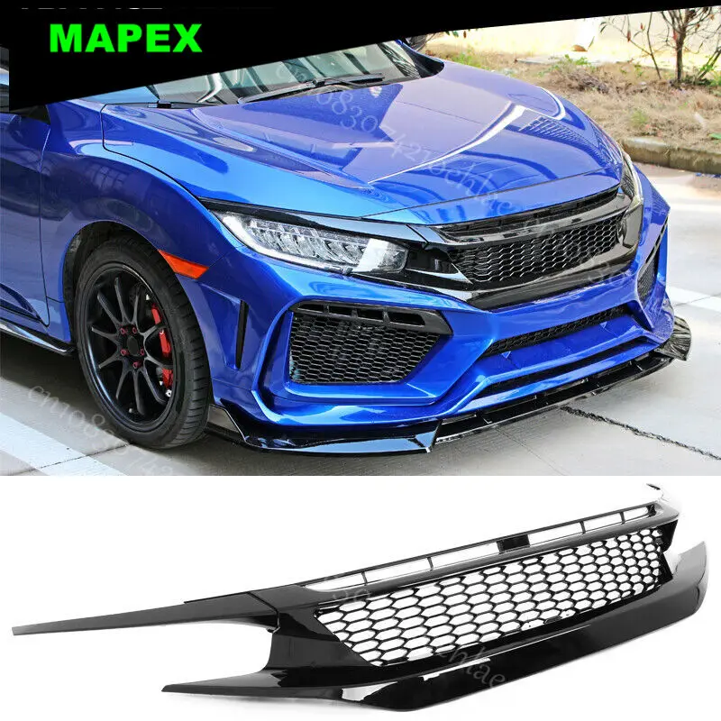 Подходит для Honda Civic сотовый стиль 19-21 глянцевый черный передний бампер верхняя решетка ABS
Подходит для Honda Civic сотовый стиль 19-21 глянцевый черный передний бампер верхняя решетка ABS