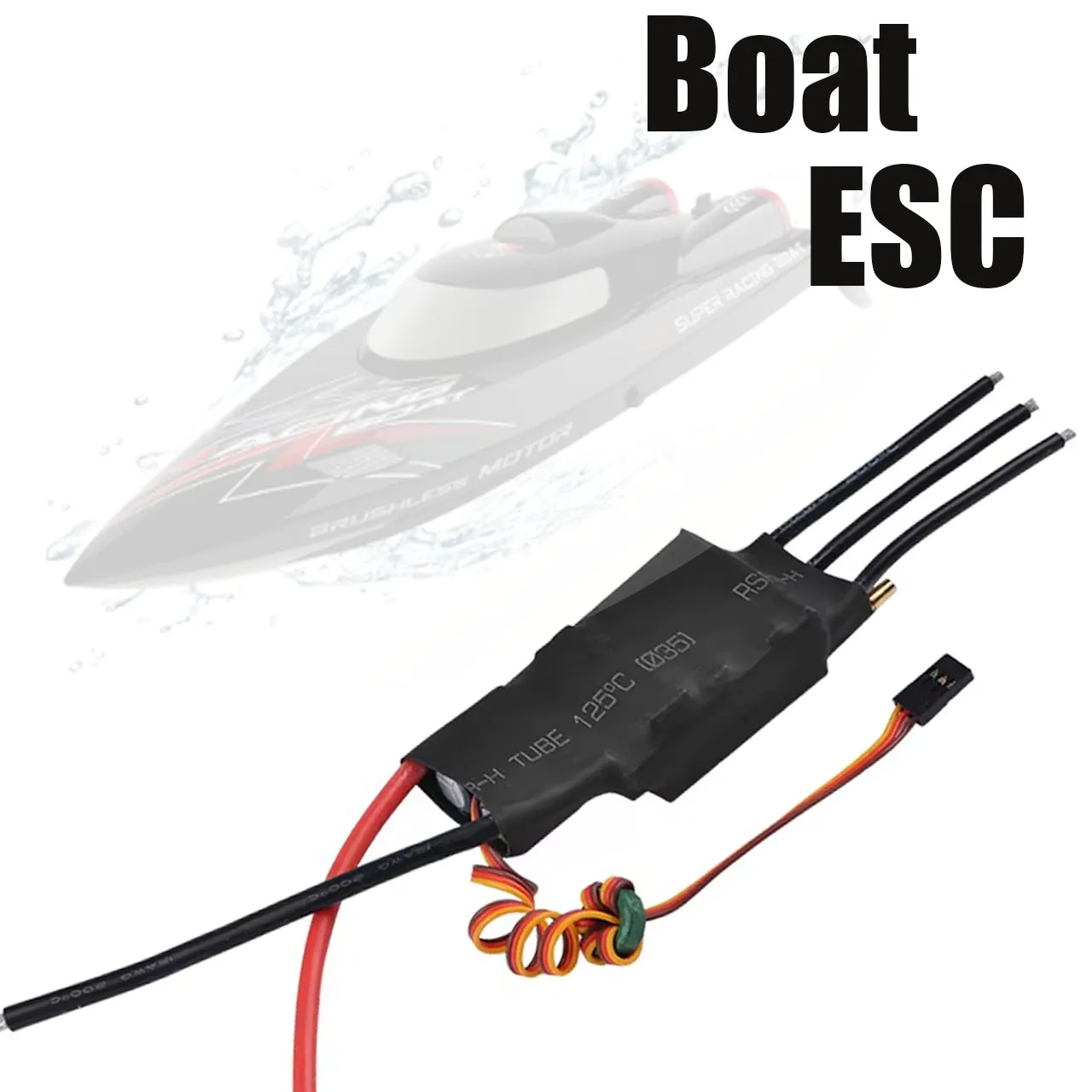 Бесщеточный электрический регулятор скорости водяного охлаждения ESC 120A 125A 100A 80A 60A с 5V/3A BEC для радиоуправляемой модели лодки, детали игрушки
Бесщеточный электрический регулятор скорости водяного охлаждения ESC 120A 125A 100A 80A 60A с 5V/3A BEC для радиоуправляемой модели лодки, детали игрушки