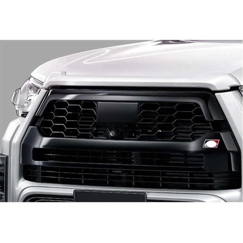 New Car Abs Black Front Grille with Led Light for Hilux Revo
New Car Abs Black Front Grille with Led Light for Hilux Revo