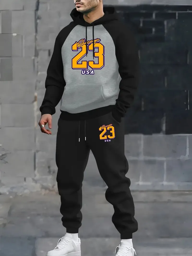 The 2025 autumn new 3D printed comfortable and casual men's outdoor sports sweatshirt and sweatpants set 
The 2025 autumn new 3D printed comfortable and casual men's outdoor sports sweatshirt and sweatpants set