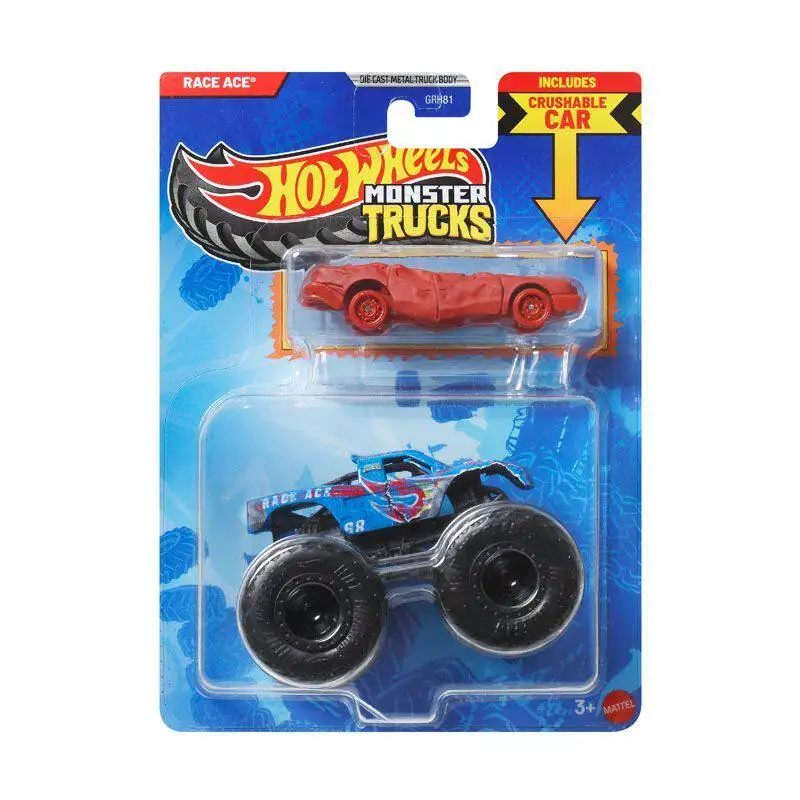 2026 Hot Wheels Cars MONSTER TRUCKS RACE ACE Metal Die-cast Model Collection Toy Vehicles
2026 Hot Wheels Cars MONSTER TRUCKS RACE ACE Metal Die-cast Model Collection Toy Vehicles