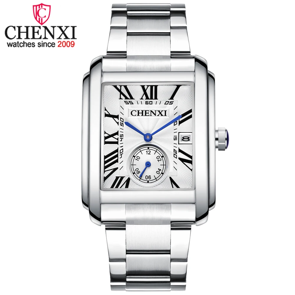 Мужские часы CHENXI, водонепроницаемые, из нержавеющей стали, лучшие брендовые модные часы, мужские деловые наручные часы, Relogio Masculino
Мужские часы CHENXI, водонепроницаемые, из нержавеющей стали, лучшие брендовые модные часы, мужские деловые наручные часы, Relogio Masculino