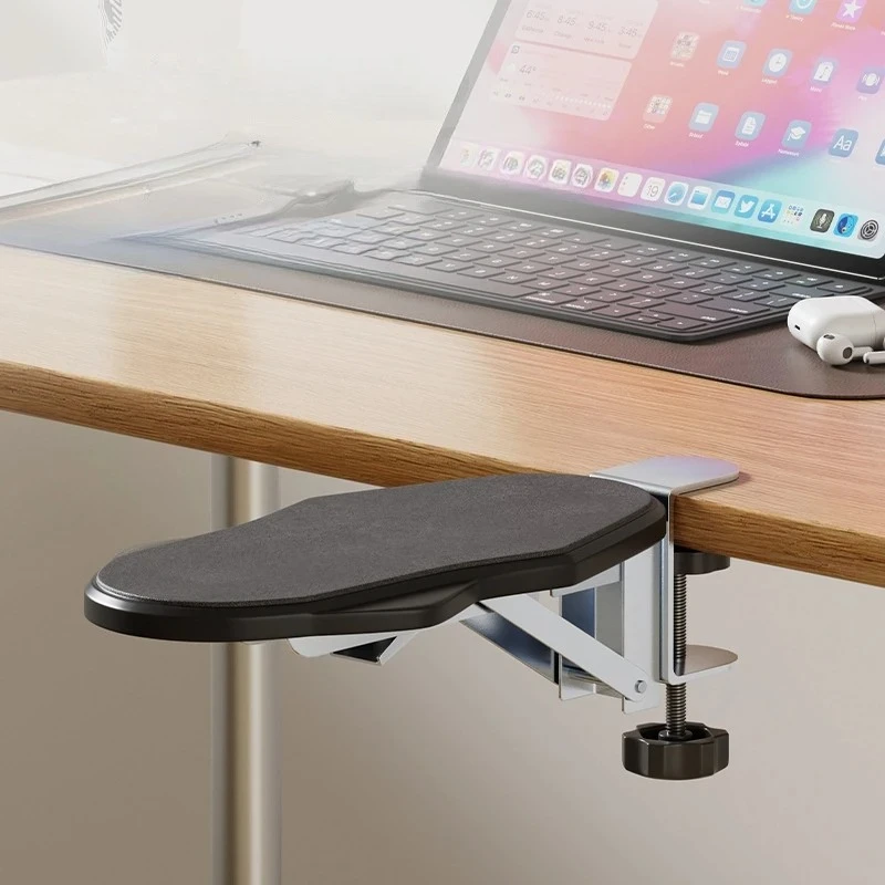 1PC 90°/180° Ergonomic Computer Desk Arm Rest Pad Wrist Rest Support for Keyboard Armrest Extender Rotate Mouse Pad Holder Rack