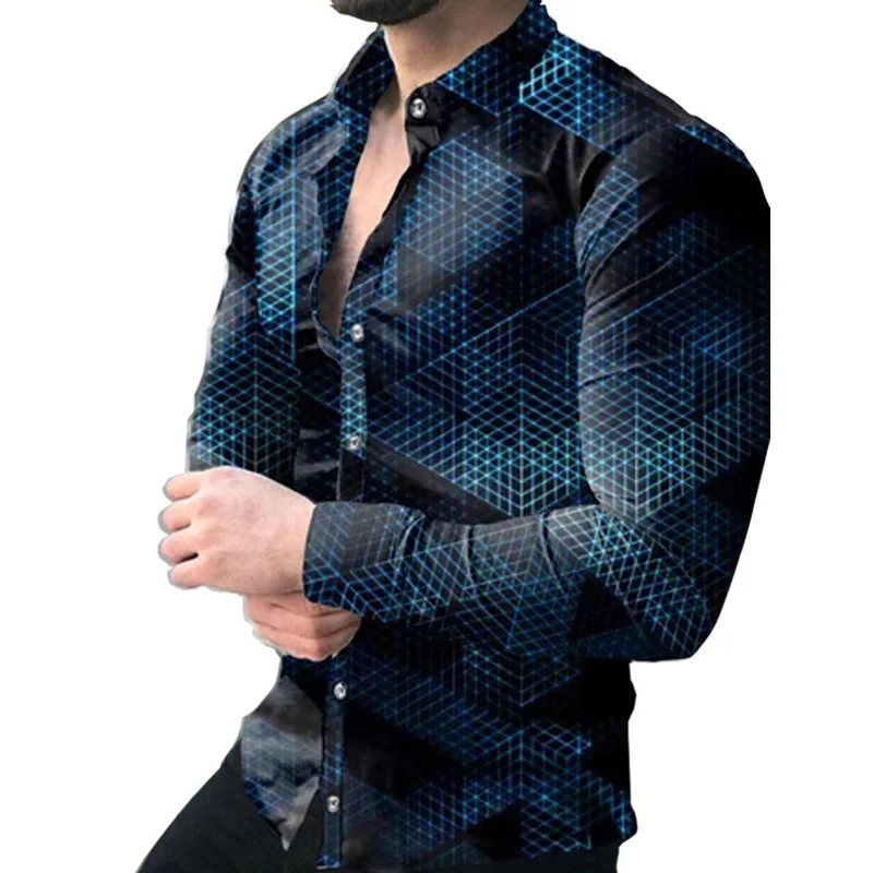 Men's Starry Sky Natural Geometric 3D Print Long Sleeve Lapel Shirt Gradient Design Hawaiian Beach Casual Shirt Outside Wear
Men's Starry Sky Natural Geometric 3D Print Long Sleeve Lapel Shirt Gradient Design Hawaiian Beach Casual Shirt Outside Wear