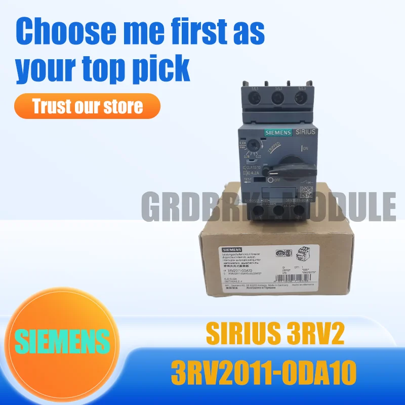 New Original SIEMENS 3RV2011-0DA10 3RV2 011-0DA10 Motor Protection Circuit Breaker 0.22-0.32A
New Original SIEMENS 3RV2011-0DA10 3RV2 011-0DA10 Motor Protection Circuit Breaker 0.22-0.32A