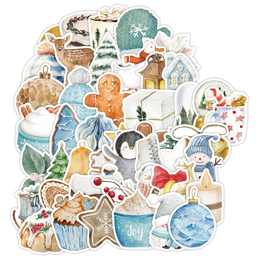 10/30/50pcs Cartoon White Christmas Stickers for Kids Waterproof DIY Luggage Diary Phone Cute Dwarf Snowman Decoration Decal Toy
10/30/50pcs Cartoon White Christmas Stickers for Kids Waterproof DIY Luggage Diary Phone Cute Dwarf Snowman Decoration Decal Toy