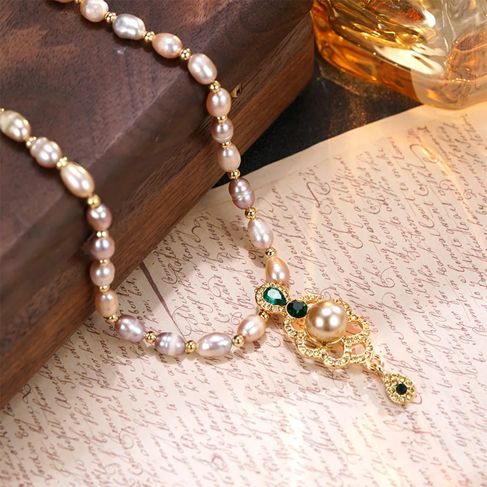 Vintage fashion classic pearl pendant necklace for women‘s girl party gift jewlry whosale
Vintage fashion classic pearl pendant necklace for women‘s girl party gift jewlry whosale