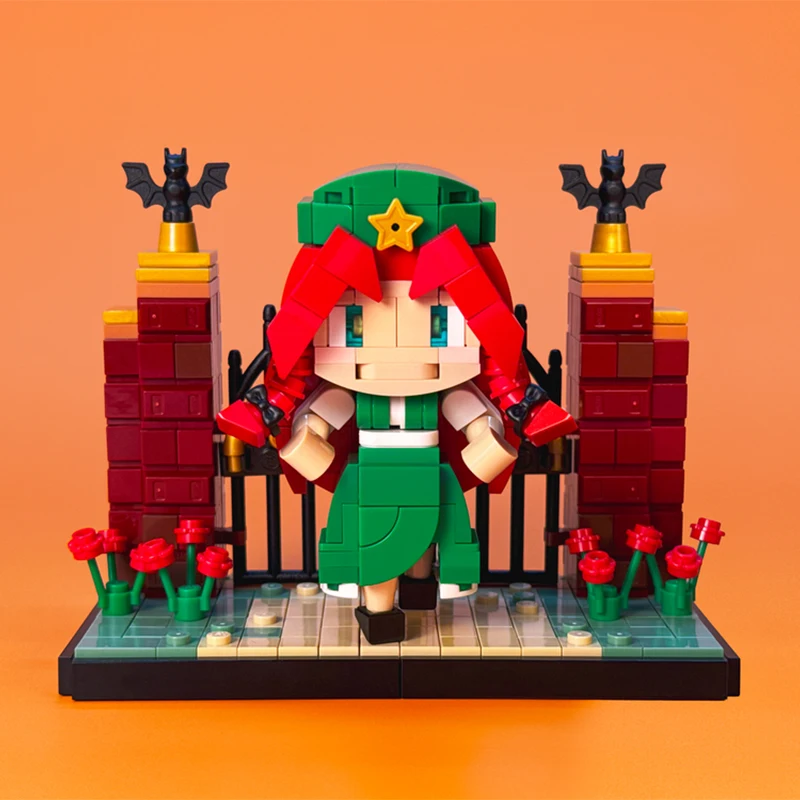 519PCS MOC Hong Meilingss Touhoues Chibi Model Modular DIY Assembly Building Blocks Educational Toys for Kids Birthday Gift
519PCS MOC Hong Meilingss Touhoues Chibi Model Modular DIY Assembly Building Blocks Educational Toys for Kids Birthday Gift
